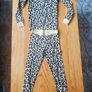 Leopard Print Crewcuts PJs, Girls Size 8